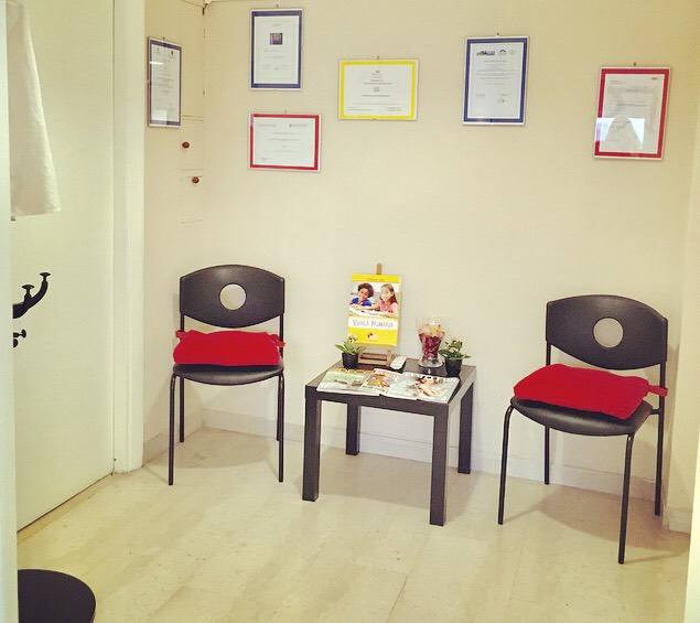 Sala d'attesa dello Studio Medico di Logopedia a Roma